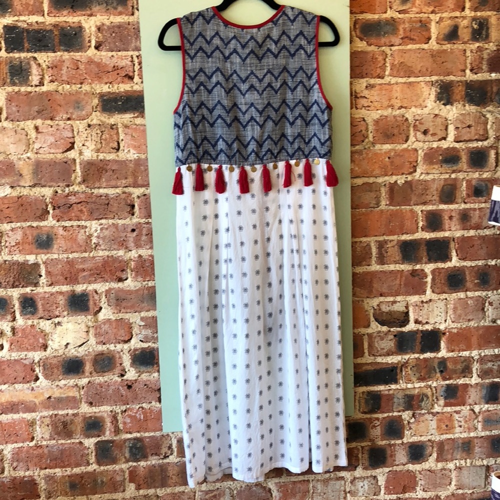 Sleeveless Printed Kaftan - Picture 4 of 4